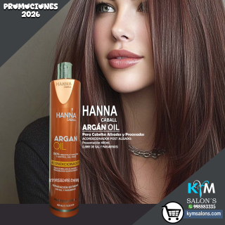 CONDITIONER 400ml. Argan Oil Hanna Caball CodHannarg