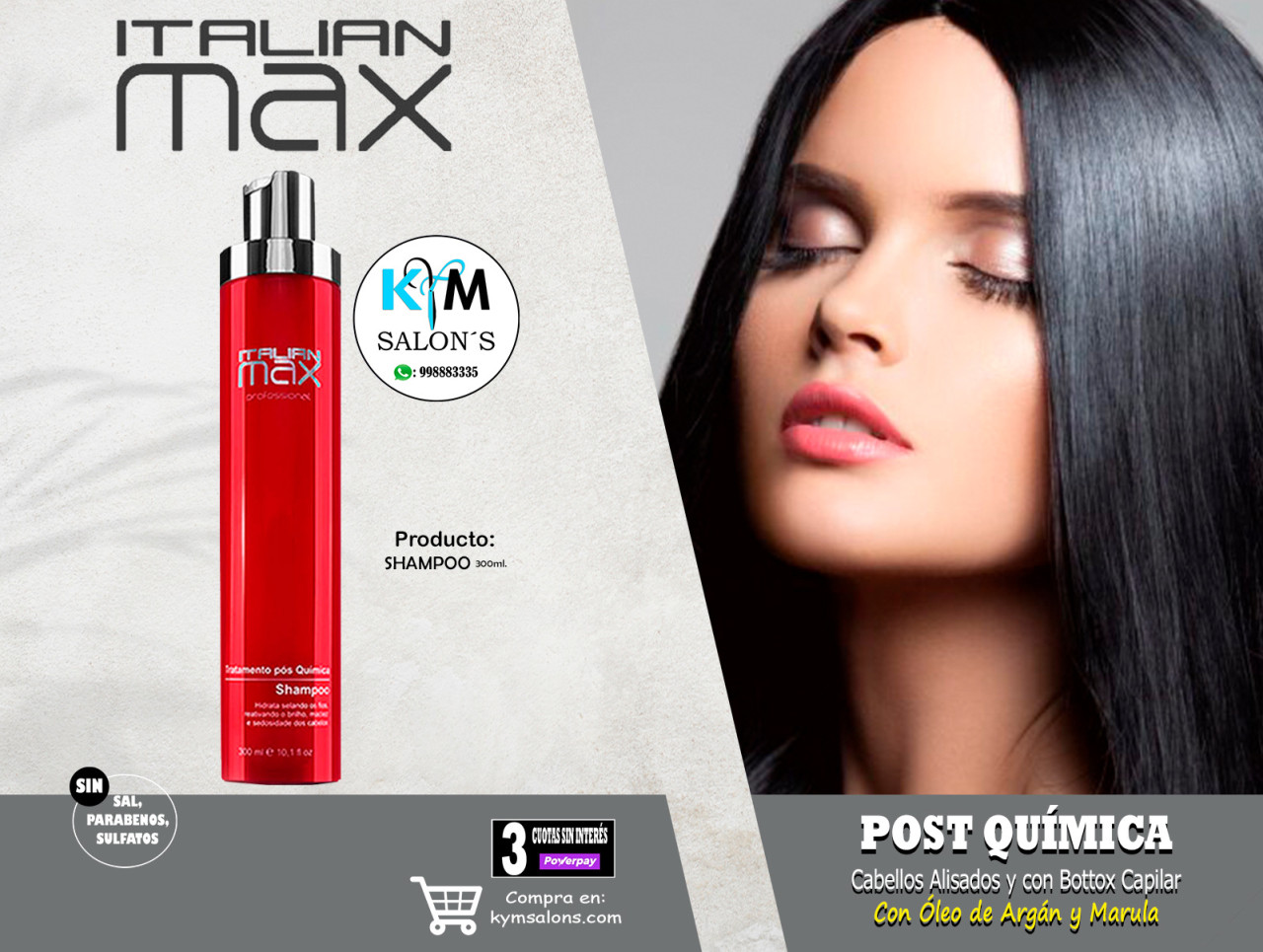 Kymsalons Venta de Productos exclusivos para el cuidado de tu cabello.