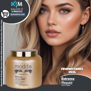Mascarilla 1000ml. Cabellos muy Dañados - Extreme Repair Modda CodRepEX