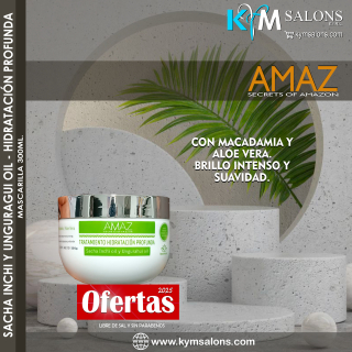 HIDRATACIÓN PROFUNDA MASCARILLA 300GR. AMAZ Secrets Amazon CodAmazSe