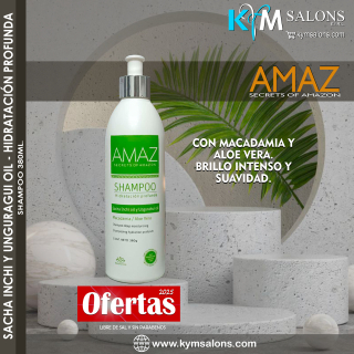 HIDRATACIÓN PROFUNDA SHAMPOO 380GR. AMAZ Secrets Amazon CodAmazSe