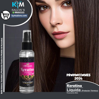 PROTECTOR TÉRMICO - KERATINA LÍQUIDA 60ml. LA BRASILIANA - CodLaBrasKL
