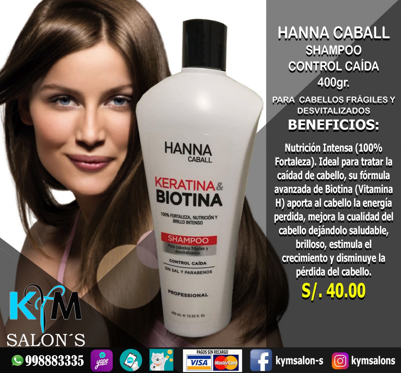 hanna caball keratina biotina