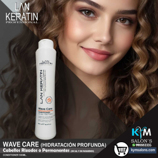 CONDITIONER 500gr. LAN KERATIN Wave Care CodLanwcar