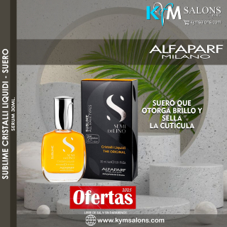 Alfaparf Serum de Lino Cristalli Liquidi 30ml. Brillo y luminosidad CodAlfapsub
