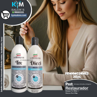 PACK: 1 TRE 500ML. + 1 DIECI 500GR. LA BRASILIANA CODRECOTDIE