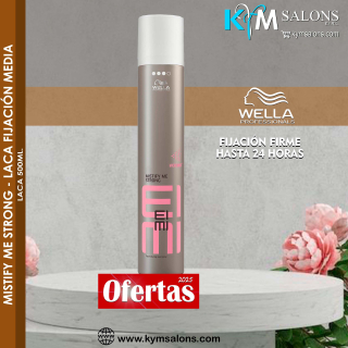 Wella EIMI Mistify Me Strong 500ml. Laca Spray de Secado Rápido, Nivel de Fijación 3 (24 horas) CodStyE