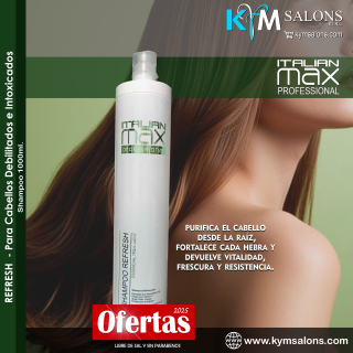 REFRESH SHAMPOO 1000ml. ITALIAN MAX Codrefita