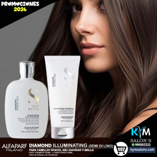 Pack Shampoo 250ml. + Conditioner 200ml. Diamond Alfaparf: Semi Di Lino CodDiamond