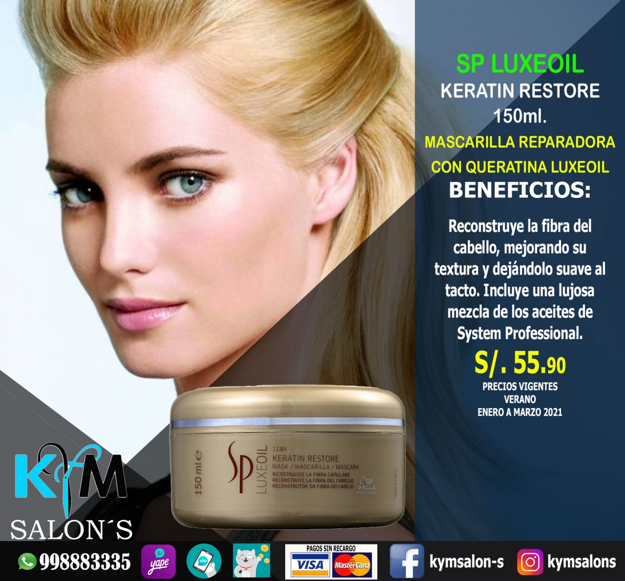 Kymsalons Venta de Productos exclusivos para el cuidado