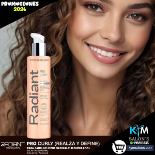 GEL ACTIVADOR 250ml. PRO CURLY RADIANT CodCurlyRad