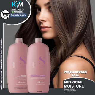 Pack Shampoo 1000ml. + Conditioner 1000gr. Nutritive Moisture Alfaparf CodMoisDry