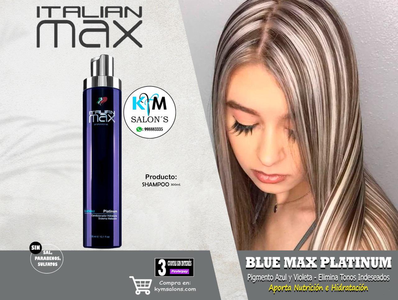 Kymsalons Venta de Productos exclusivos para el cuidado de tu cabello.