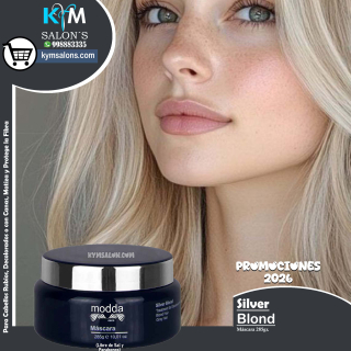Máscara 285gr. Silver Blond de Modda CodSilM