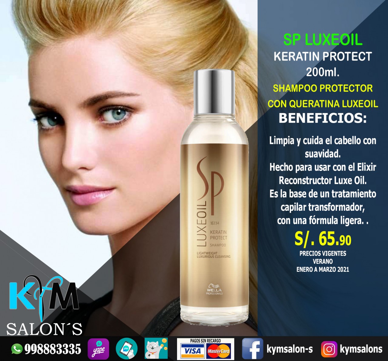 Kymsalons Venta de Productos exclusivos para el cuidado