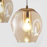 Colgante Otto Máx.40W E27 10 Luces 40cm Dorada - No incluye bombillo