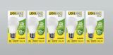 Pack X5 Bombillos LED 10W E27 A60 Opal -Luz cálida