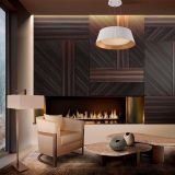 Colgante Pirott Wood LED 32W 45cm Blanca - Luz cálida