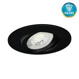 Spot Llano GU10 Máx.50W Empotrado Dirigible 10.5x3cm Plástico - No incluye Bombillo