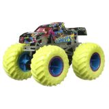 HOT WHEELS MONSTER TRUCKS GLOW IN THE DARK SURT 1:64