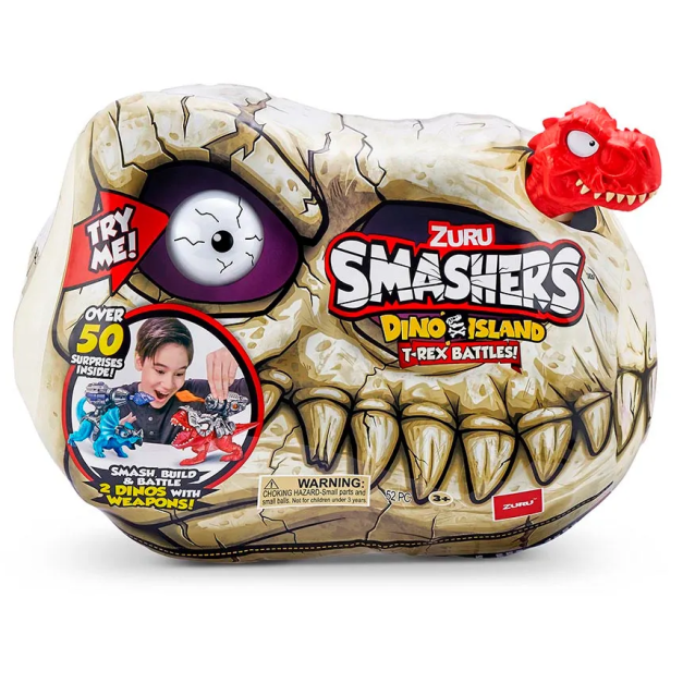 ZURU SMASHERS DINO ISLAND CABEZA DE REX
