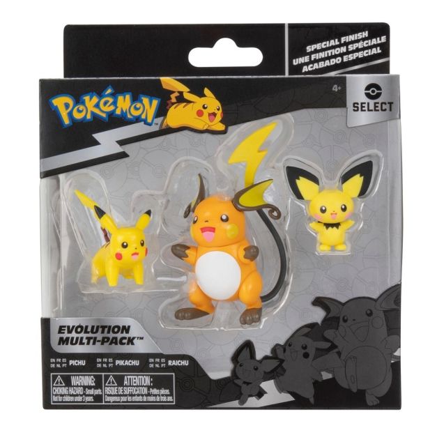 POKEMON - MULTIPACK EVOLUCION X3 PERSONAJES