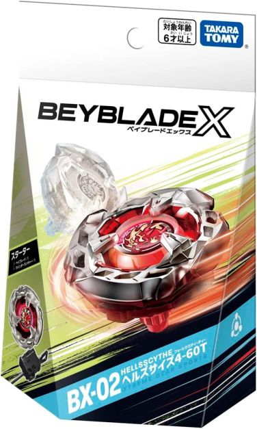 TAKARA TOMY - BEYBLADE X BX-02 HELLS SCYTHE
