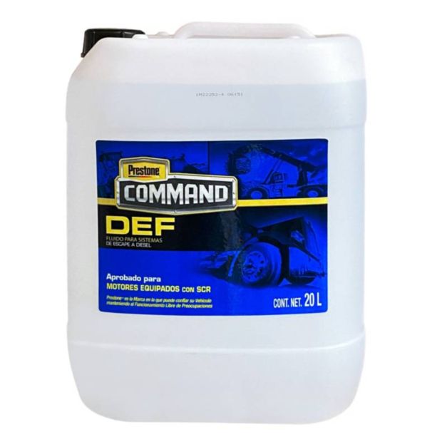 Líquido de escape diesel Command DEF urea HD1000MB 5 Gln.