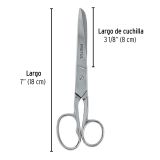 Tijera para costura de ojo grande