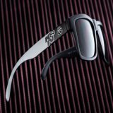 Lentes de sol K&N  Heatwave Visual Vise, Matte black/ Silver lens Pza.