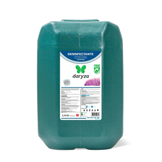 Desinfectante antibacterial concentrado lavanda Daryza de 19 litros 33192 - 1