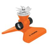 Aspersor con base de acero con aspas riego 8.5 m ASP-50