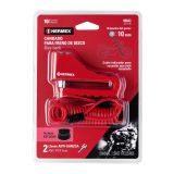 Candado metálico para freno de disco de moto CB-100 Pza.