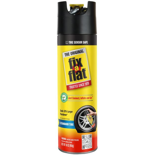 Sellador para llantas sin cámara aerosol con cánula 60420 16 Oz.