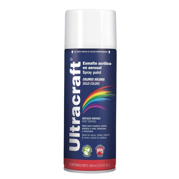 Pintura en spray color sólido, Laca Transparente 400 ml PA-TR-U