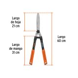 Tijeras tipo americano, mangos de madera con grip