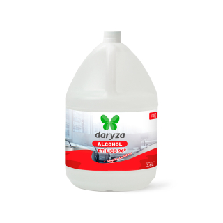 Alcohol etílico de 96° Daryza de 3.8 litros 29920 - 1