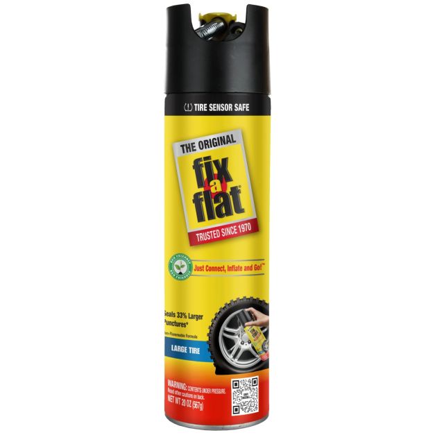 Sellador para llantas sin cámara aerosol con cánula 60430 20 Oz.