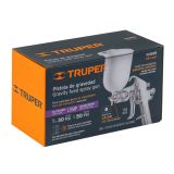 Pistola para pintar, flujo controlado, vaso de plástico 400 ml/ Viscosidad baja de 30 a 50 psi PIPI-401