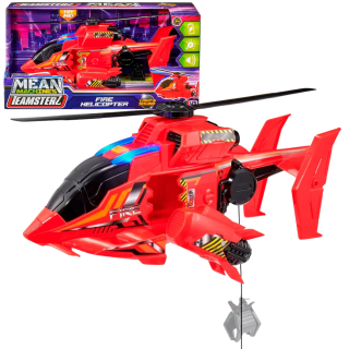 Juguete Helicóptero Bombero Teamsterz Con Luces Y Sonidos