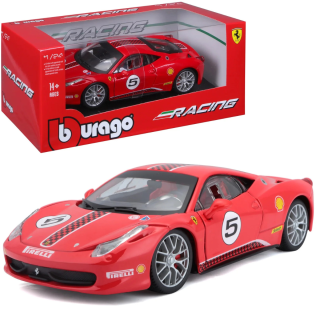 Auto de Colección Bburago 1:24 Ferrari 458 Challenge Italia