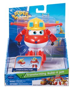 SUPER WINGS Figura Transformable Build-It Jett