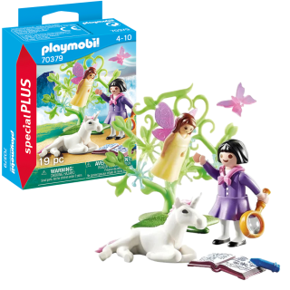 Playmobil Figura De Colección Special Plus Investigadora De Hadas