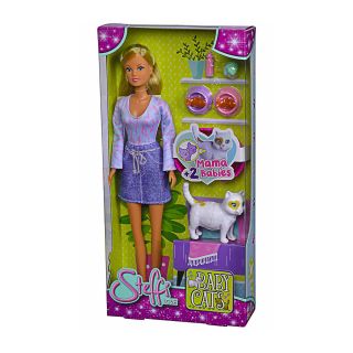 MUÑECA STEFFI LOVE  Cuidado de Gatos + Accesorios