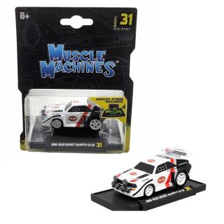 1:64 MUSCLE MACHINES S6 #311986 AUDI SPORT QUATTRO S1 E2