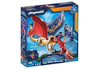 PLAYMOBIL DRAGONS LOS NUEVE REINOS: Wu y Wei con Jun