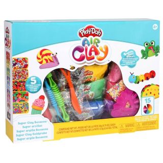 PLAY-DOH ARCILLA LIVIANA X 300 GR. + ACCES. SUPER SET CREATIVO
