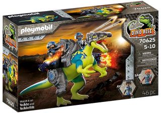 PLAYMOBIL DINO RISE Spinosaurus Doble Poder de Defensa