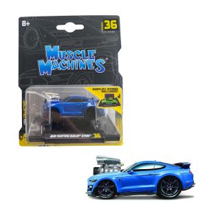 1:64 MUSCLE MACHINES SERIE 6 #36 2020 MUSTANG SHELBY GT500