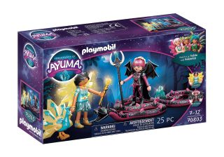 PLAYMOBIL AYUMA: Hada Crystal y Murciélago con Alma Animal